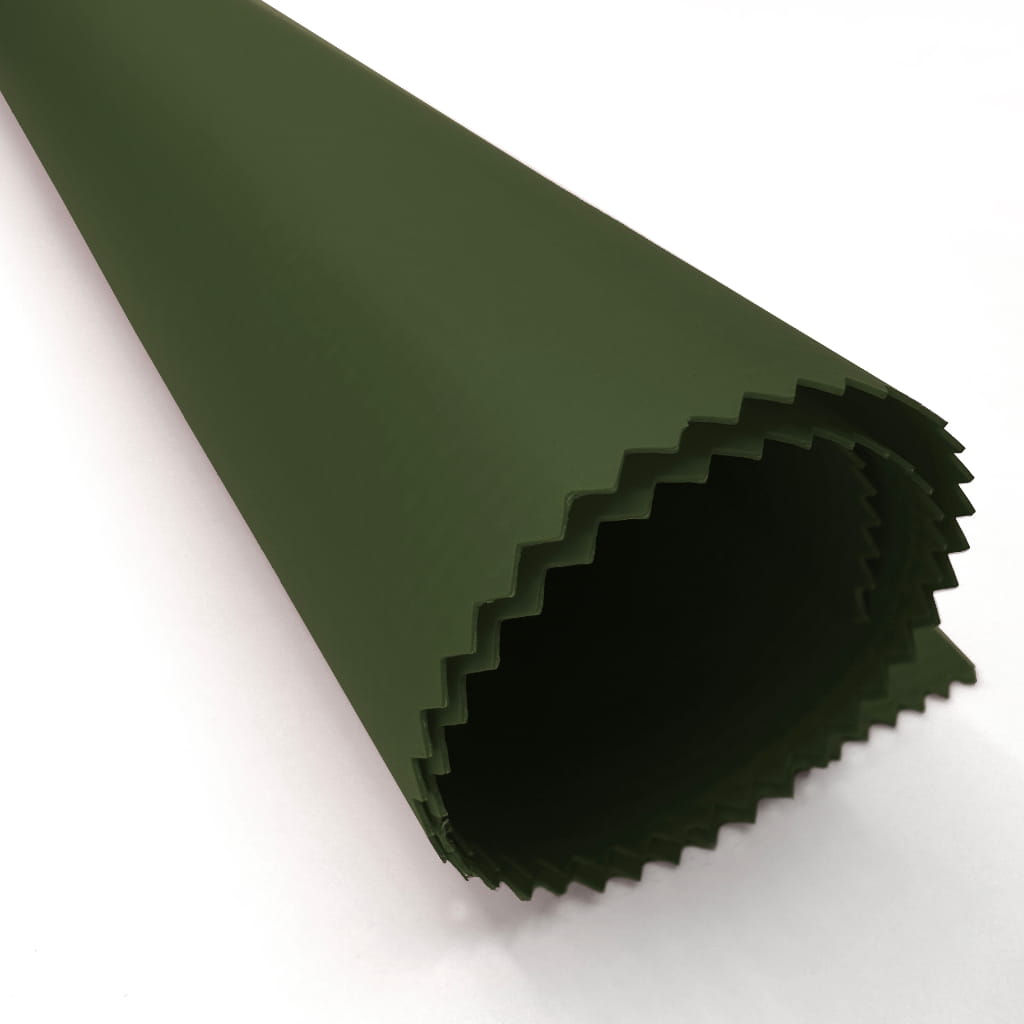 ПВХ ТКАНЬ Polystar-HL 650г/м2 хаки RAL 6020 мат. -40С Г1 3,2м 65м